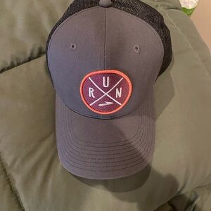 Brooks Gray and Black Trucker Cap